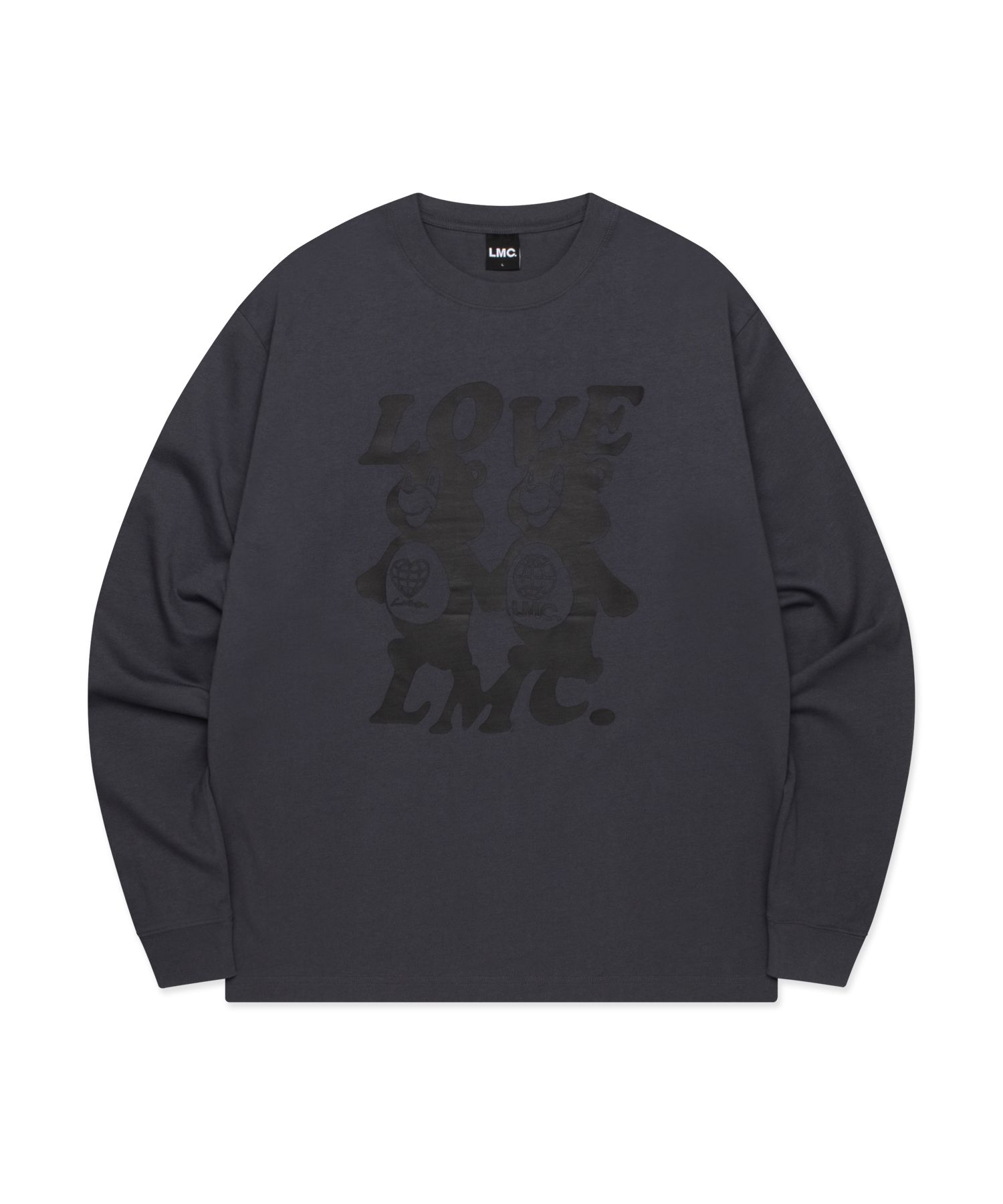 [ LMC]★TWO BEARS LONG SLV TEE MUSINSA | LMC TWO BEARS LONG SLV TEE charcoal