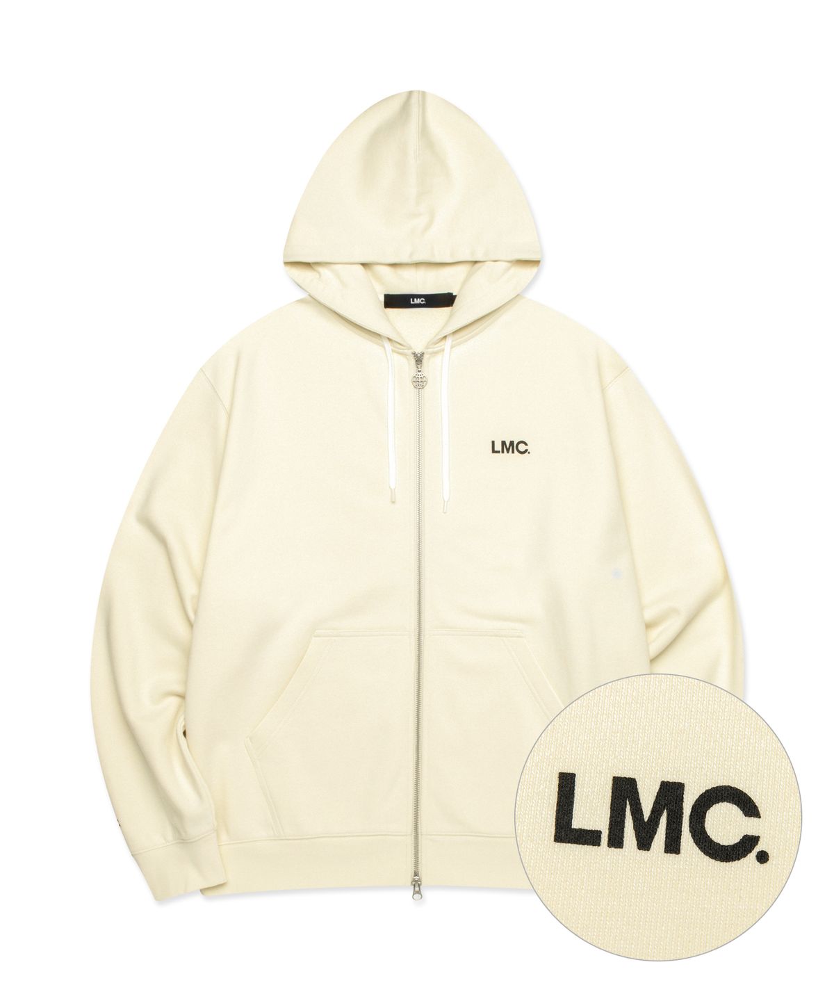 엘엠씨(LMC) OG ZIP-UP HOODIE cream