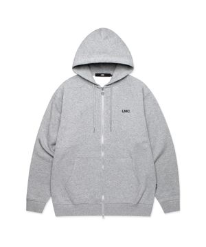 OG ZIP-UP HOODIE heather gray