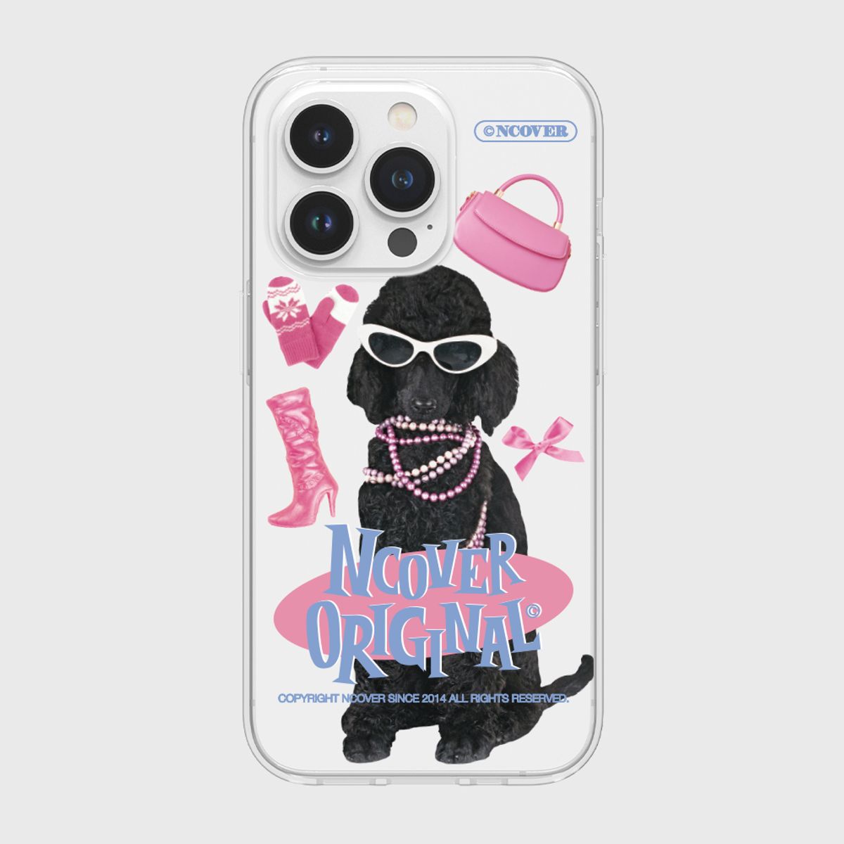 앤커버(NCOVER) LUXURY DOG CASE-CLEAR(젤리)