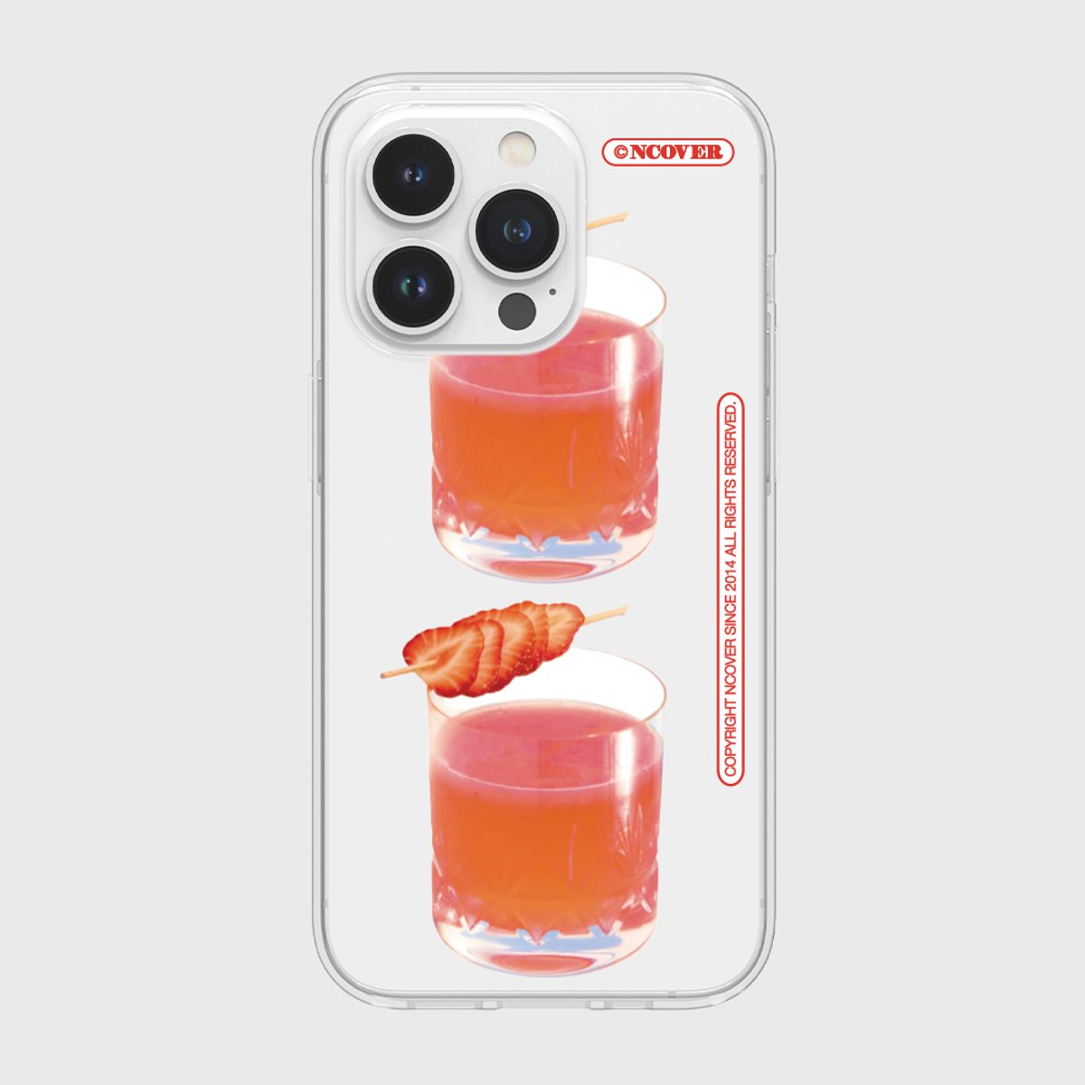 앤커버(NCOVER) STRAWBERRY COCKTAIL-CLEAR(젤리)