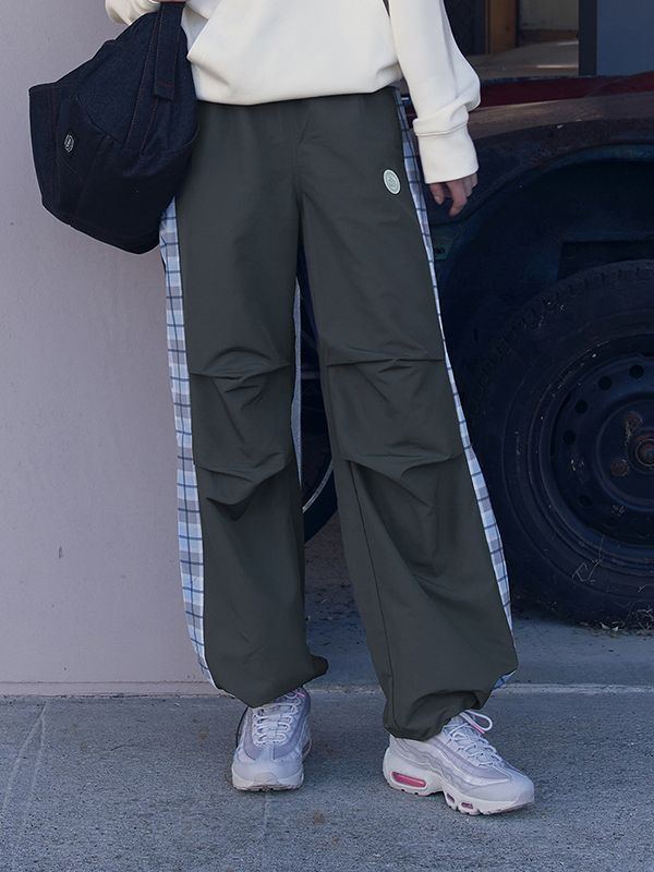 [ KIRSH ]★COLOR COMBINATION TUCK PANTS MUSINSA | KIRSH Color Combination Tuck Pants [Charcoal]