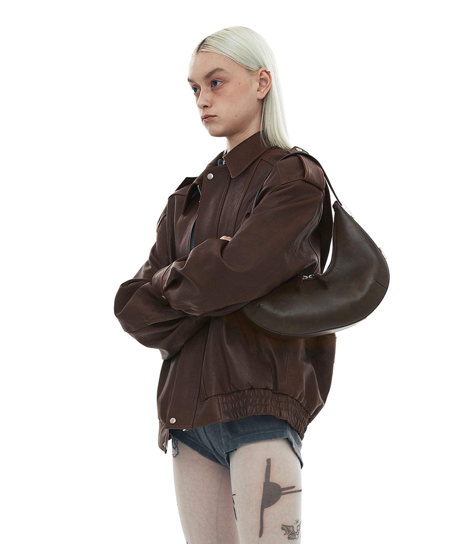 MUSINSA | OSOI TONI HOBO [STAIN BROWN]