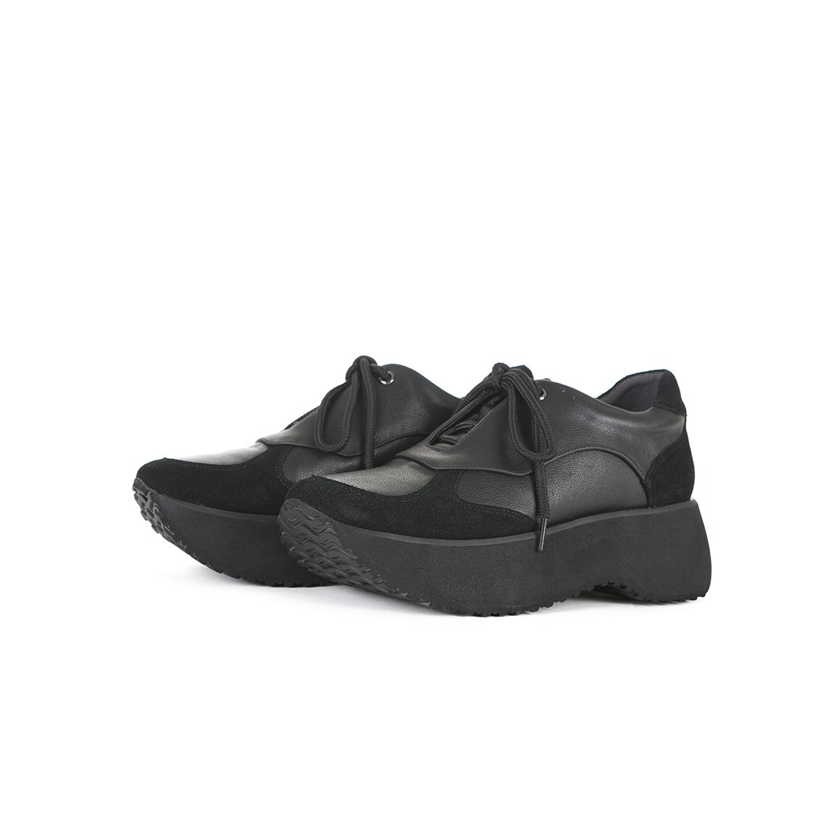 오소이(OSOI) BOAT SNEAKERS [BLACK]