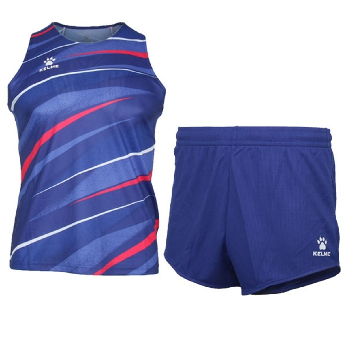켈미(KELME) 8253QB1001 트레이닝 런닝복 상하의 세트 Royal/Purple