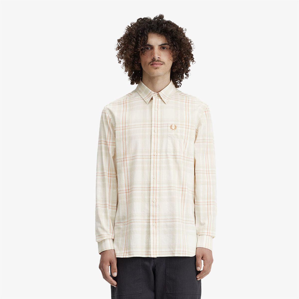 프레드페리(FRED PERRY) [Sharp] 타탄 트윌 셔츠(560) AFPM2417765-560
