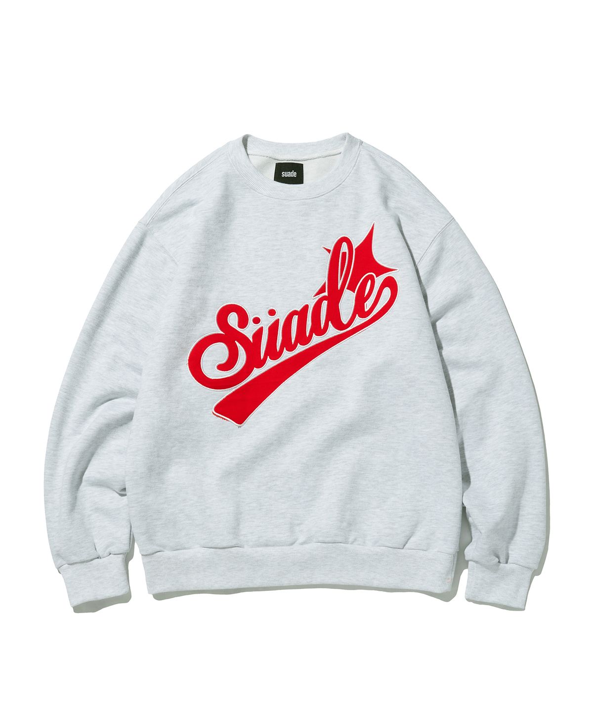 스웨이드(SUADE) STAR TEAM CREWNECK [MELANGE GRAY]