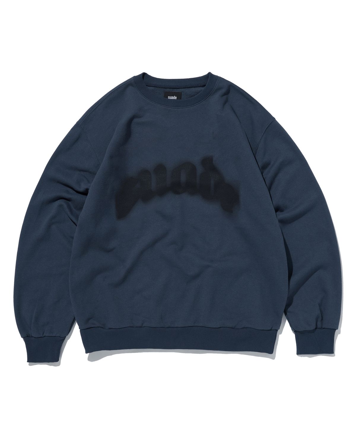 스웨이드(SUADE) FIRE SUADE CREWNECK [DARK BLUE]