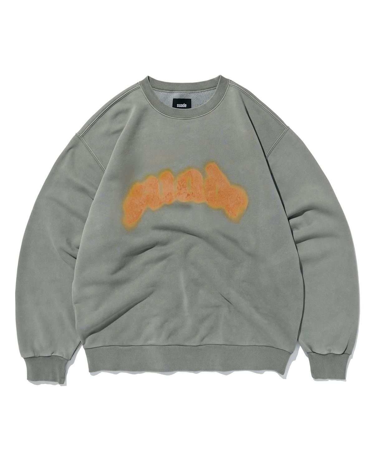 스웨이드(SUADE) FIRE SUADE CREWNECK [PIGMENT GRAY]