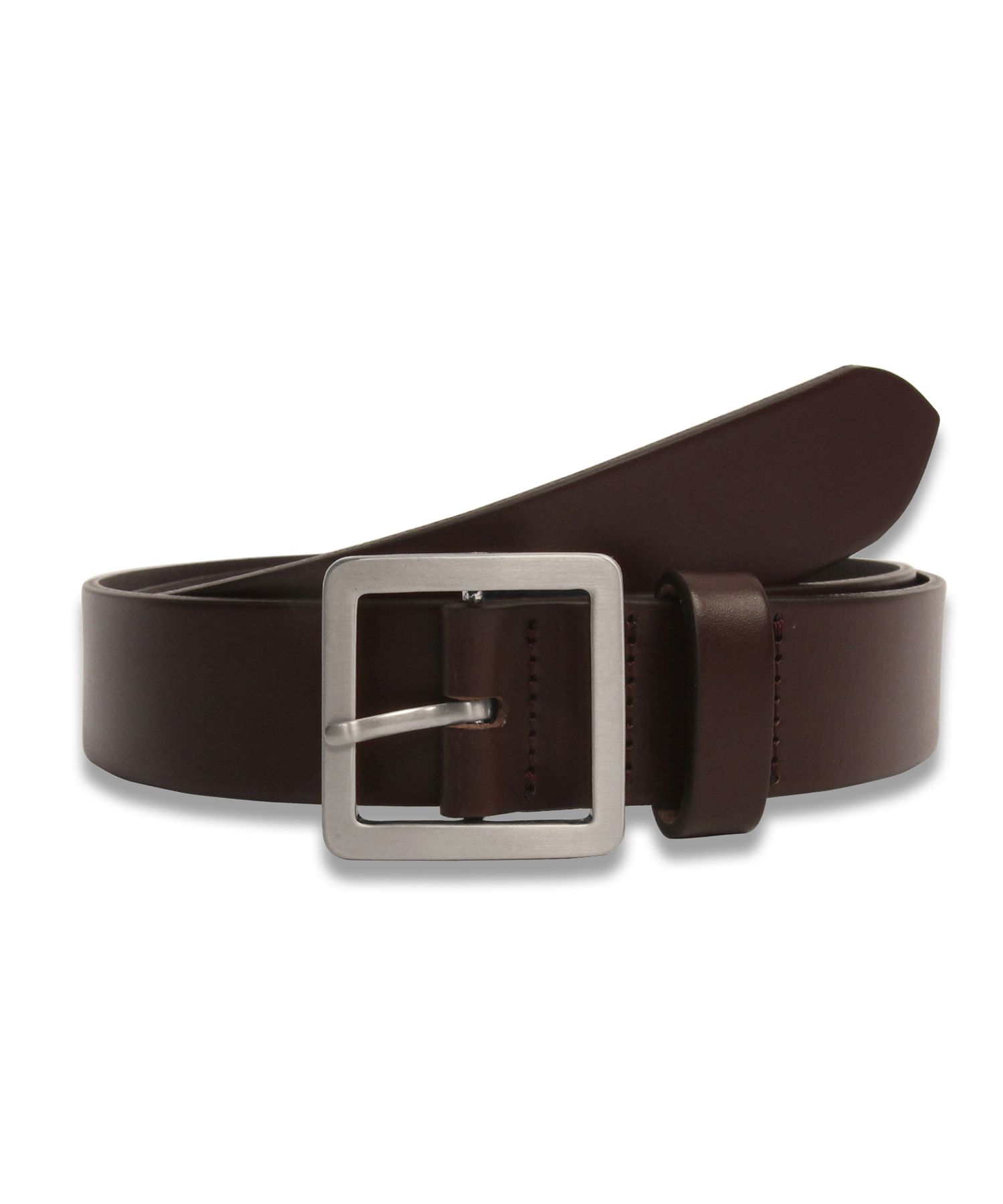 ●DOFFJASON● Cowhide Cube Square Hard Leather Belt BROWN DJ MUSINSA | DOFFJASON Cowhide Cube Square Hard Leather Belt BROWN
