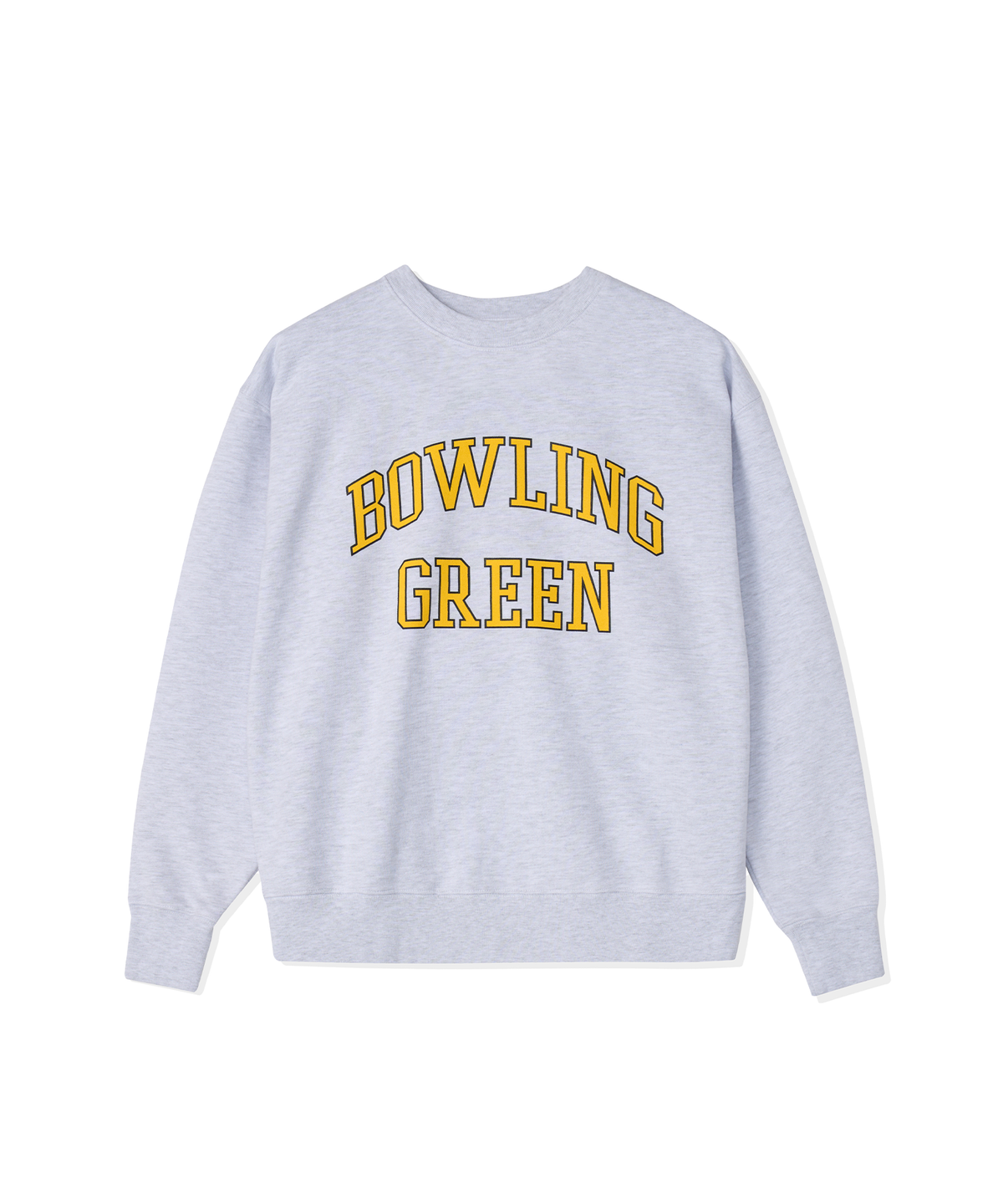 브루먼(BRUMAN) BG Printed Sweat Shirt (Heather Grey 1%)