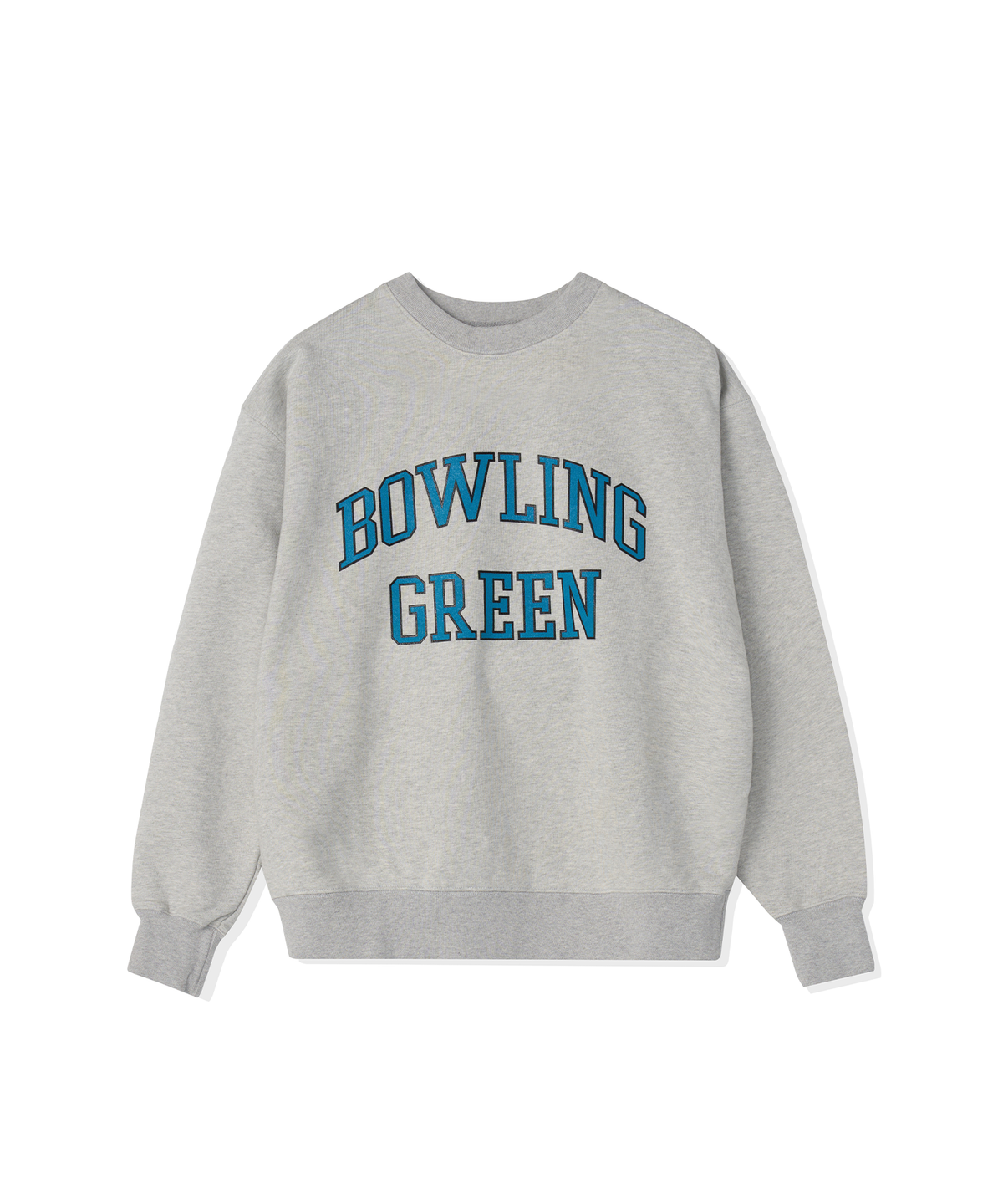 브루먼(BRUMAN) BG Printed Sweat Shirt (Light Grey 3%)
