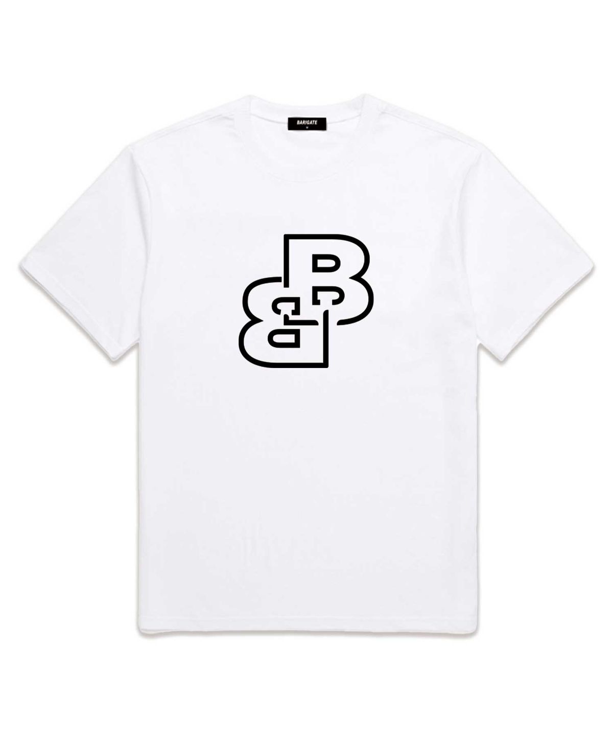 바리게이트(BARIGATE) BB Logo 반팔 티셔츠 (BS010) 화이트