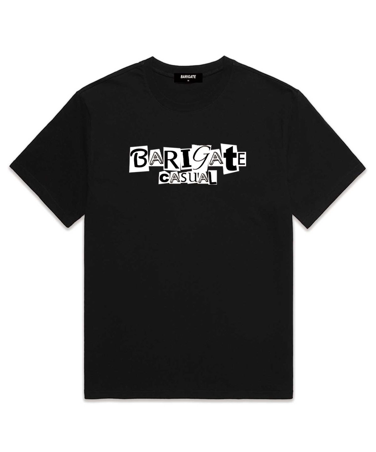 바리게이트(BARIGATE) Casual Logo 반팔 티셔츠 (BS011) 블랙
