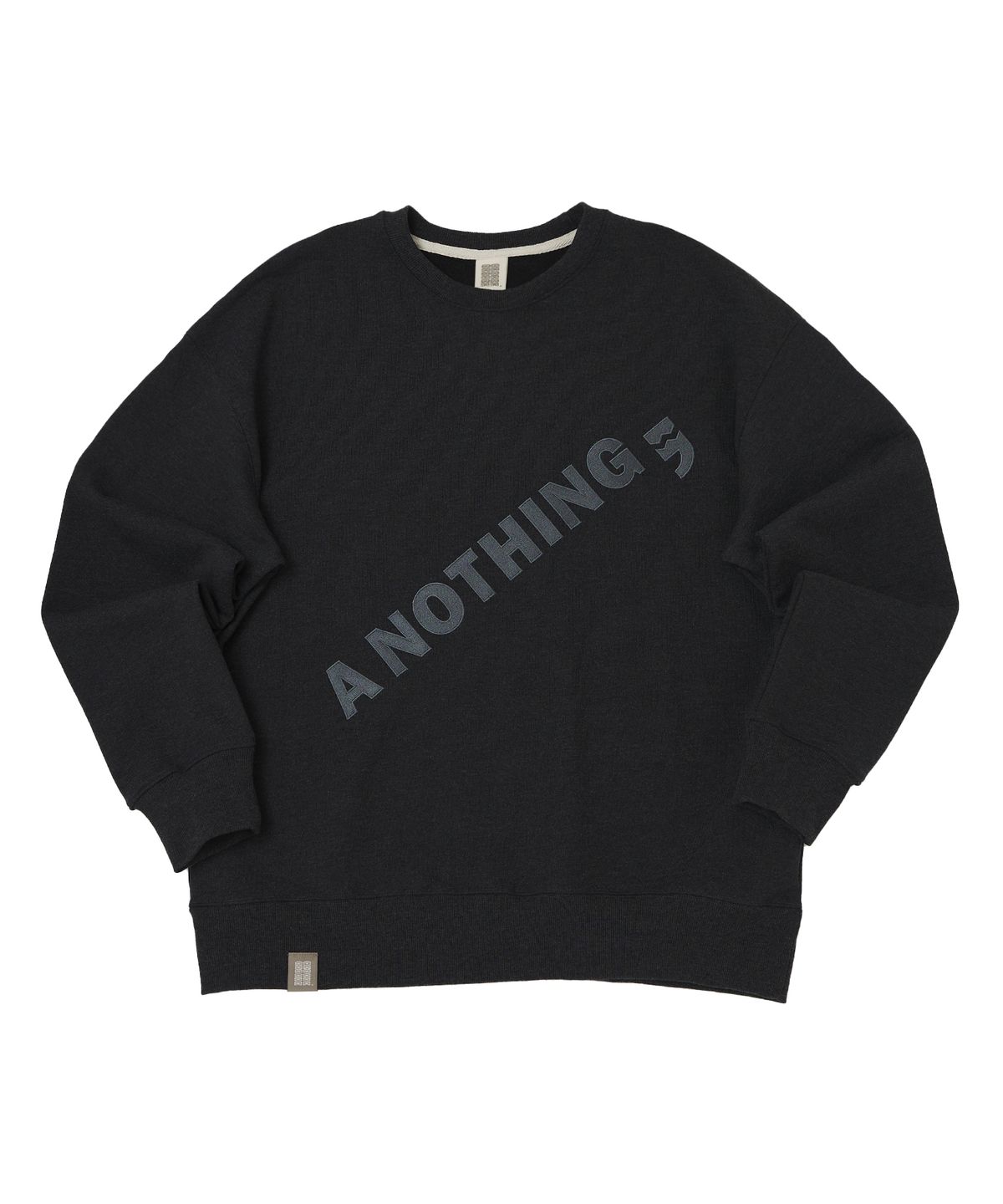 어낫띵(A NOTHING) DIAGONAL-EMBROIDERY MTM (Charcoal)