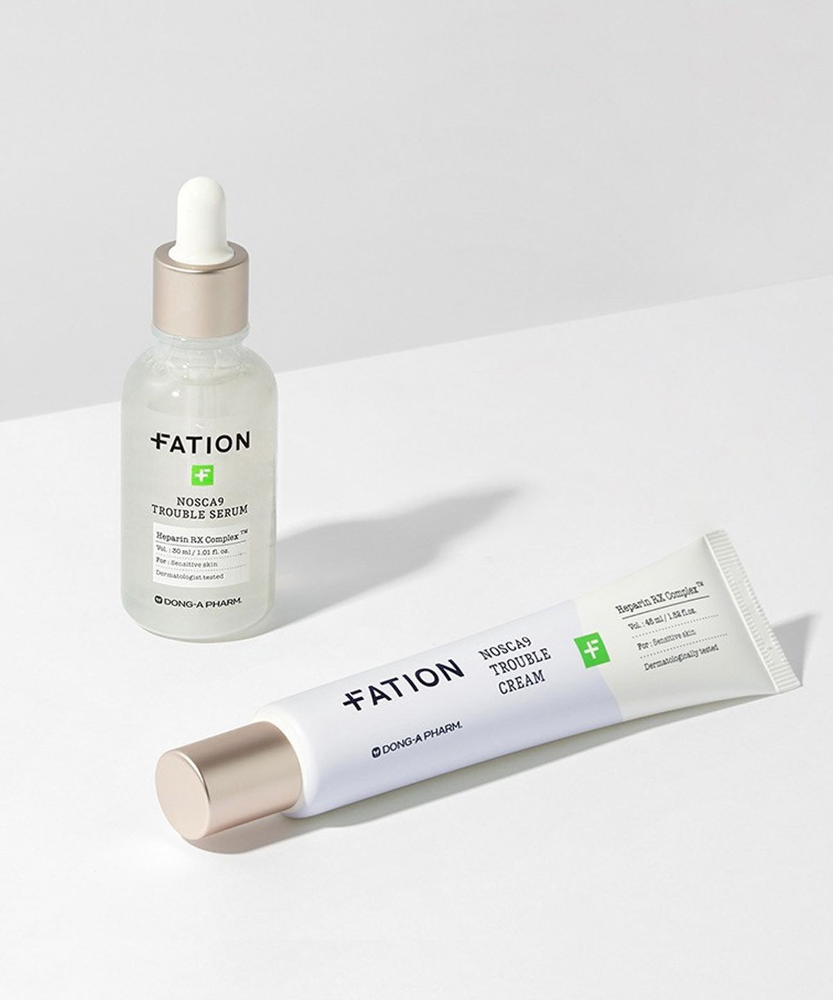 파티온(FATION) 노스카나인 트러블 2종 세트(세럼20ml+크림45ml)