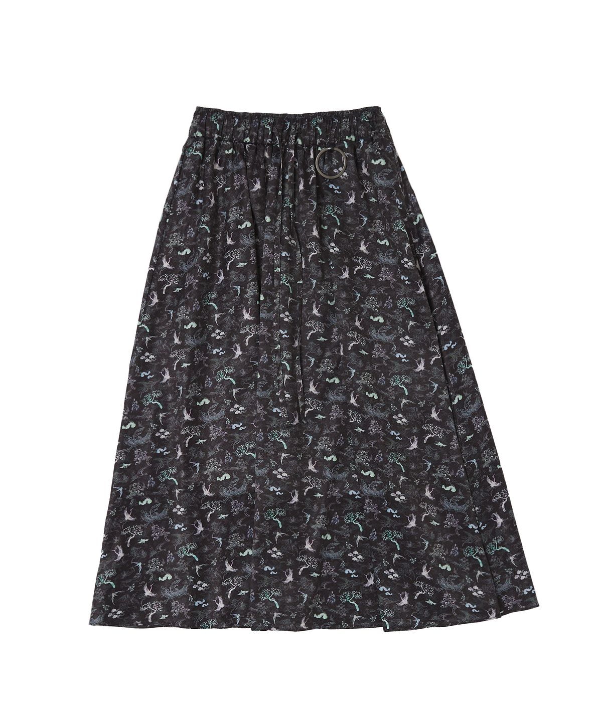 어낫띵(A NOTHING) NACRE K-ART LONG-SKIRT (Black)