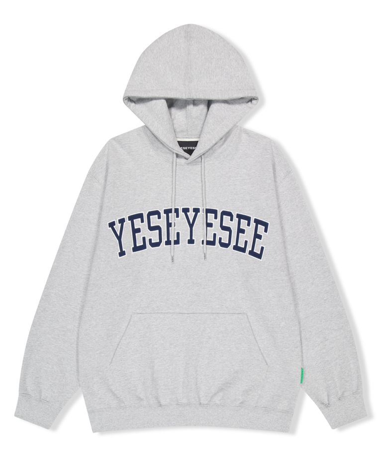 Arch Logo Hoodie Grey