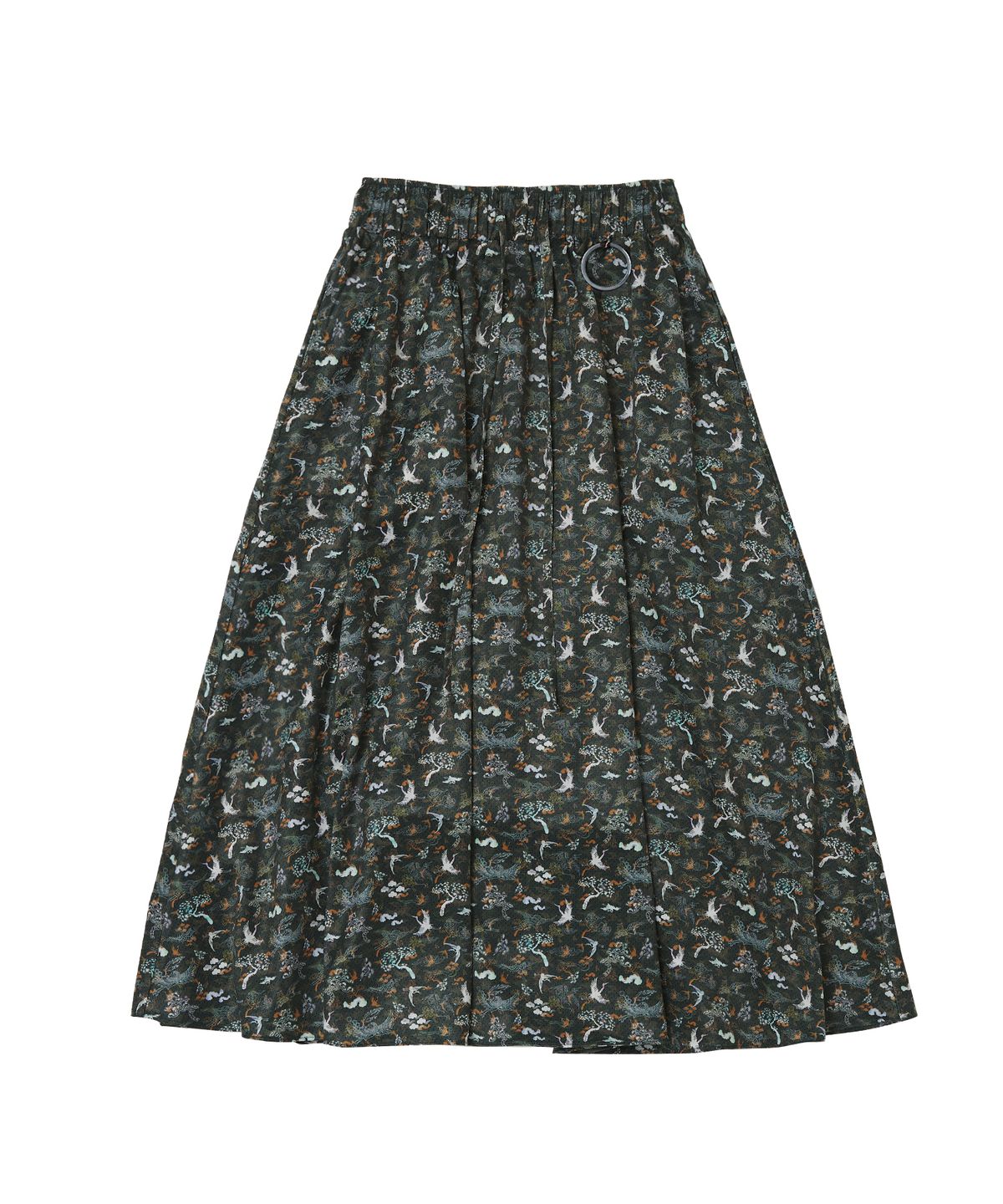 어낫띵(A NOTHING) NACRE K-ART LONG-SKIRT (Khaki)