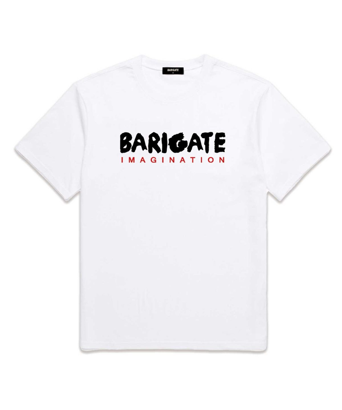 바리게이트(BARIGATE) IMAGINATOIN 반팔 티셔츠 (BS018) 화이트