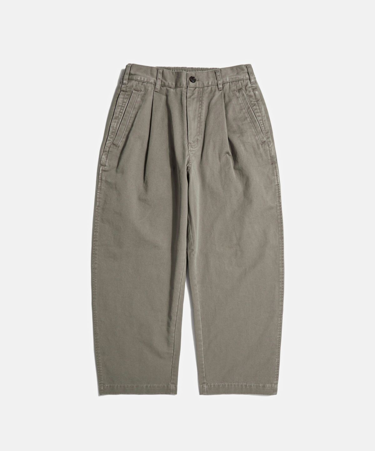에스피오나지(ESPIONAGE) Skater Chino Pants Dark Beige