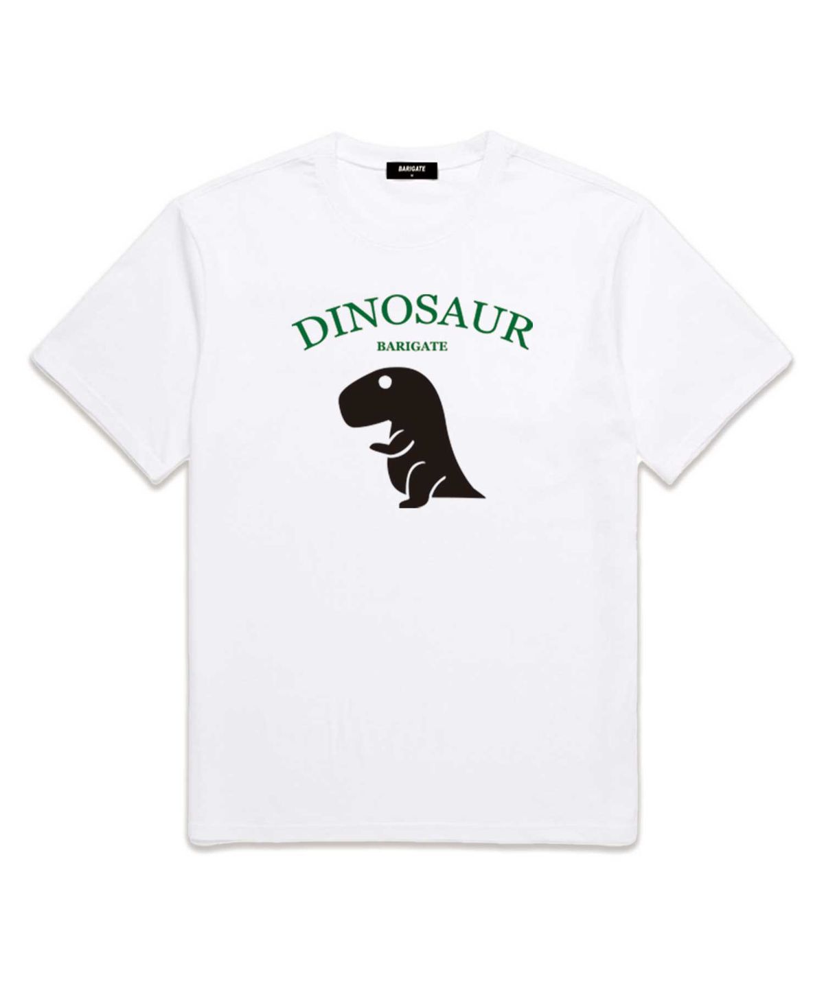 바리게이트(BARIGATE) DINOSAUR LOGO 반팔 티셔츠 (BS019) 화이트