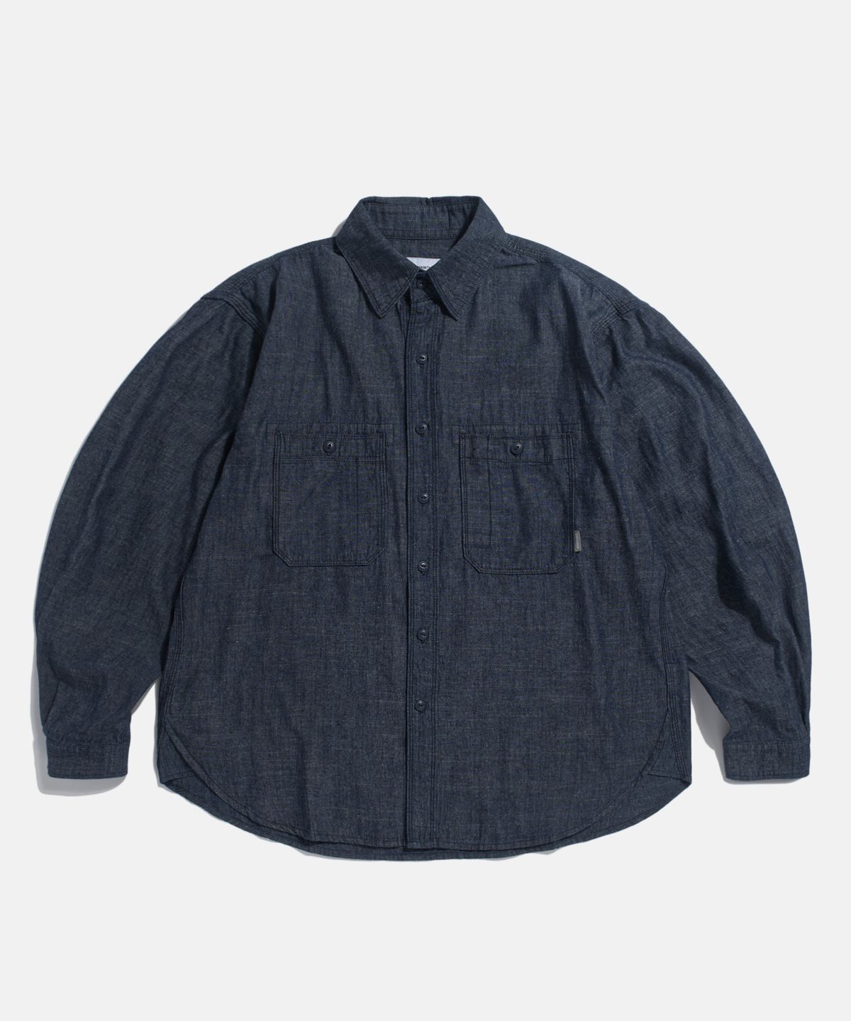 에스피오나지(ESPIONAGE) Chambray Work Shirt Indigo