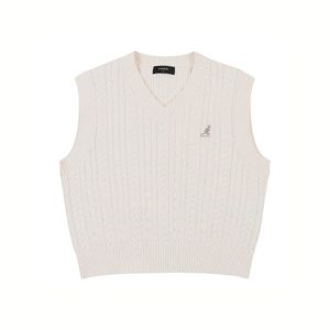 우먼스 케이블 베스트 1884 아이보리