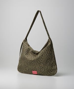 젬마 레오파드 숄더백