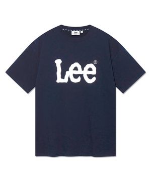 빅 트위치 로고 티셔츠 네이비