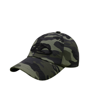 B SYMBOL BIG LOGO BALL CAP [CAMO]