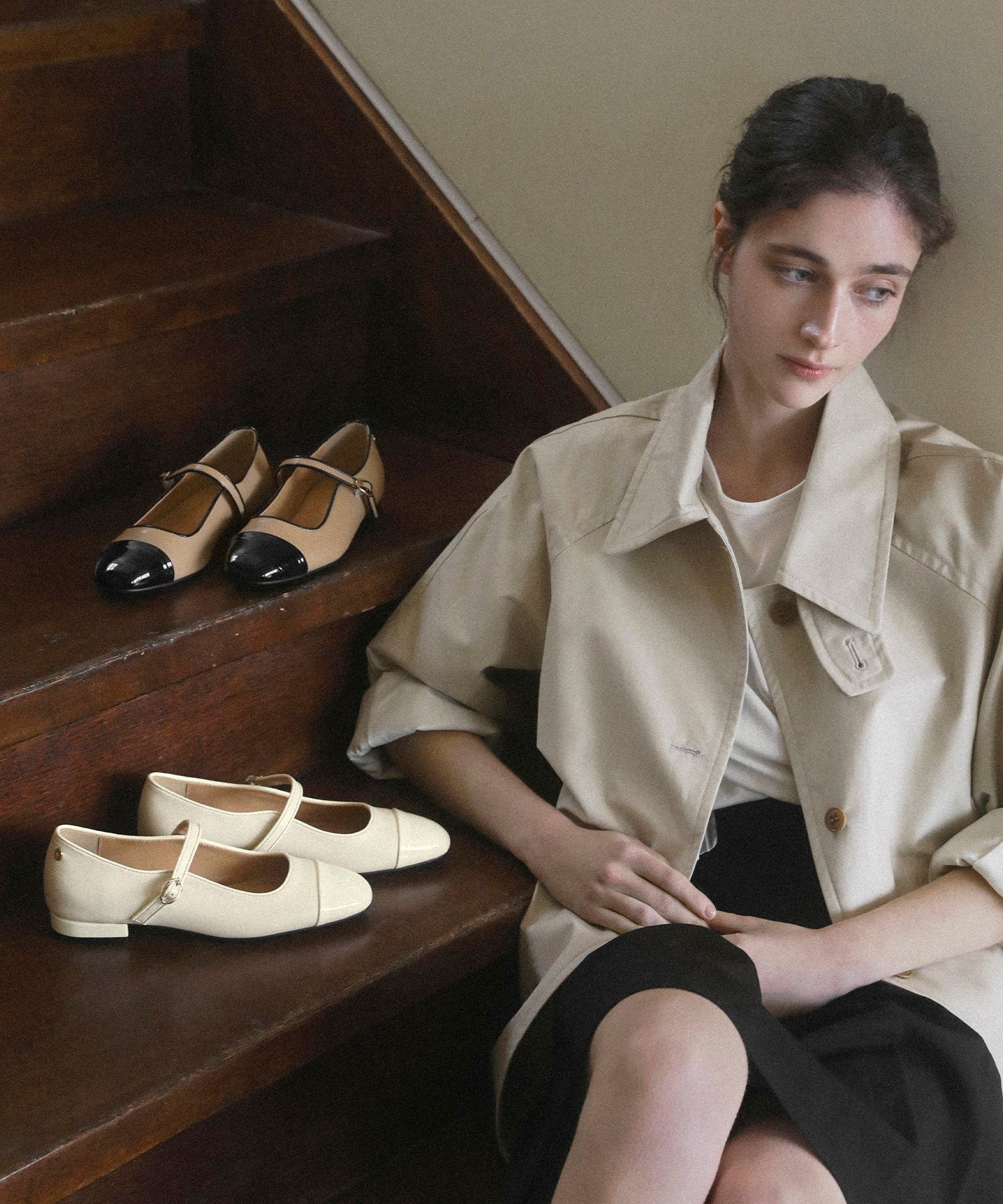 MUSINSA SAPPUN Enrya Maryjane Flats (2cm)