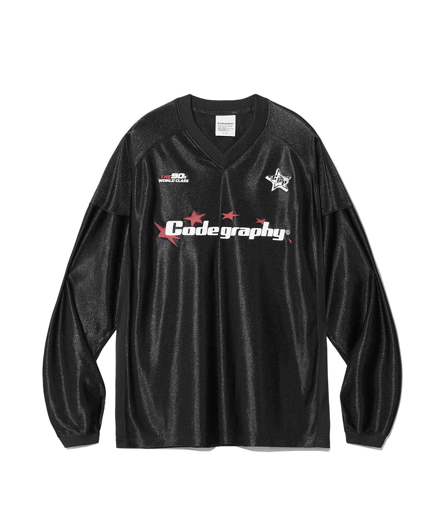 [コードグラフィー]CODEGRAPHY SPORTY L JERSEY LONG SLEEVE MUSINSA | Codegraphy (Women) Sporty Metal Jersey Long