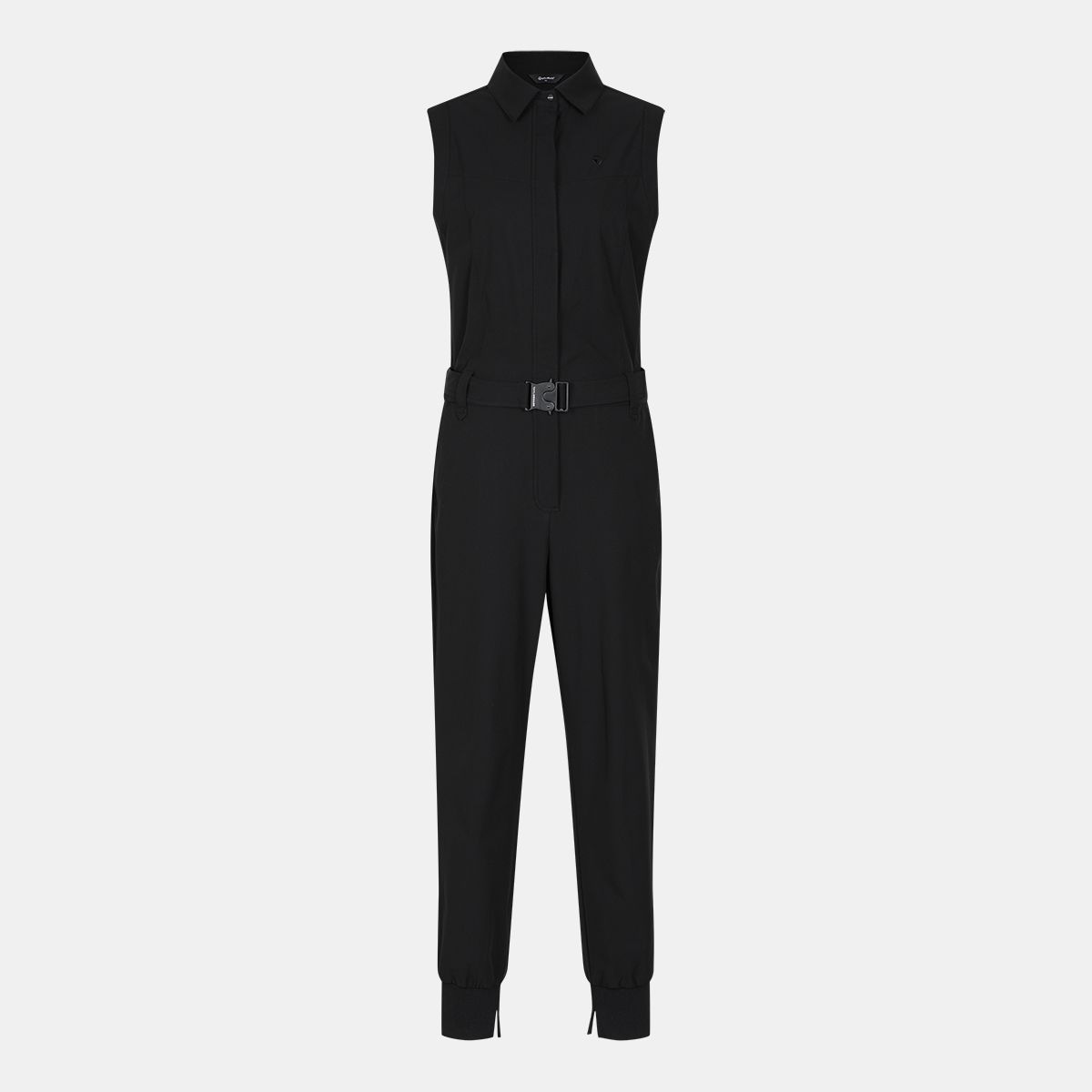 테일러메이드 어패럴(TAYLORMADE APPAREL) 여성 벨티드 카라 민소매 조거 점프 수트 T8031ON5105-199