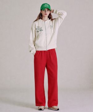 여성 와이드 트레이닝 팬츠 BOAPT682F