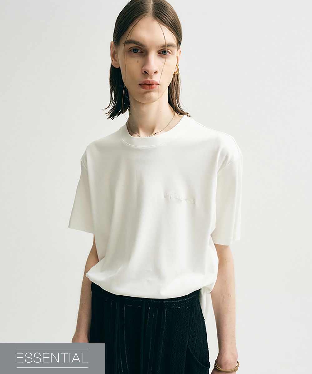 NOIRER ■ Wool Silk Loose Luxe Shirt MUSINSA | NOIRER Silky Blended Luxe T-Shirt (White)