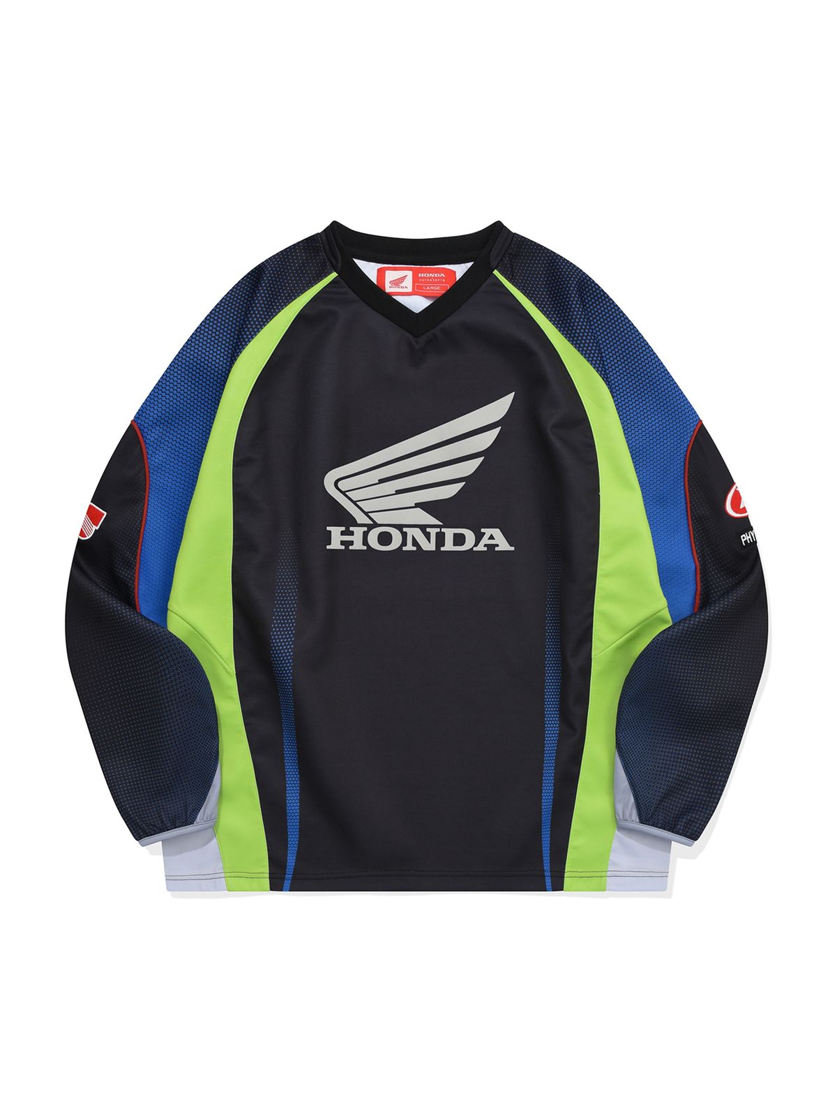 핍스 모터사이클(PHYPS MOTORCYCLE) Motorcycle Jersey Black