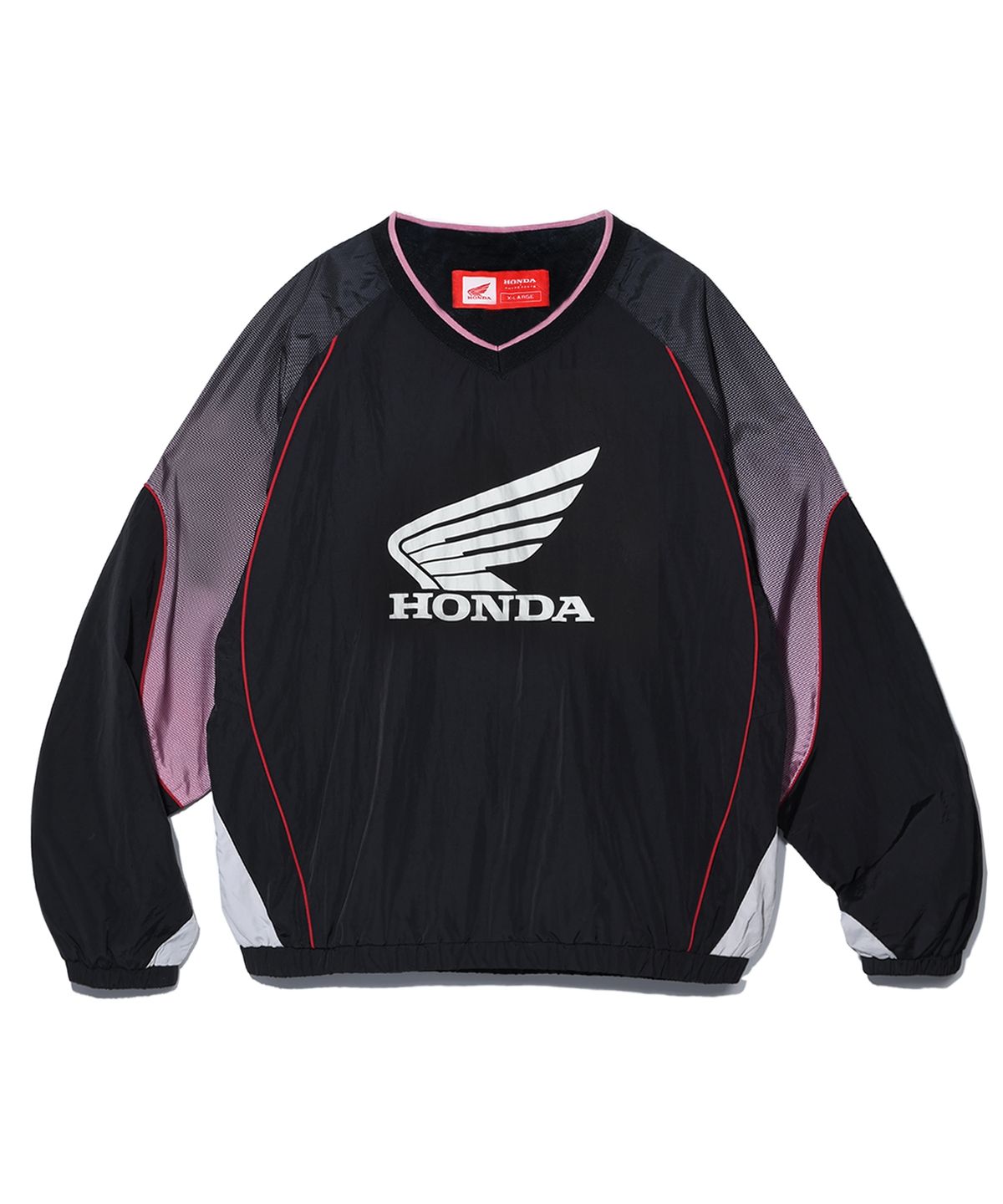 핍스 모터사이클(PHYPS MOTORCYCLE) Speed Track nylon Long sleeve Pink