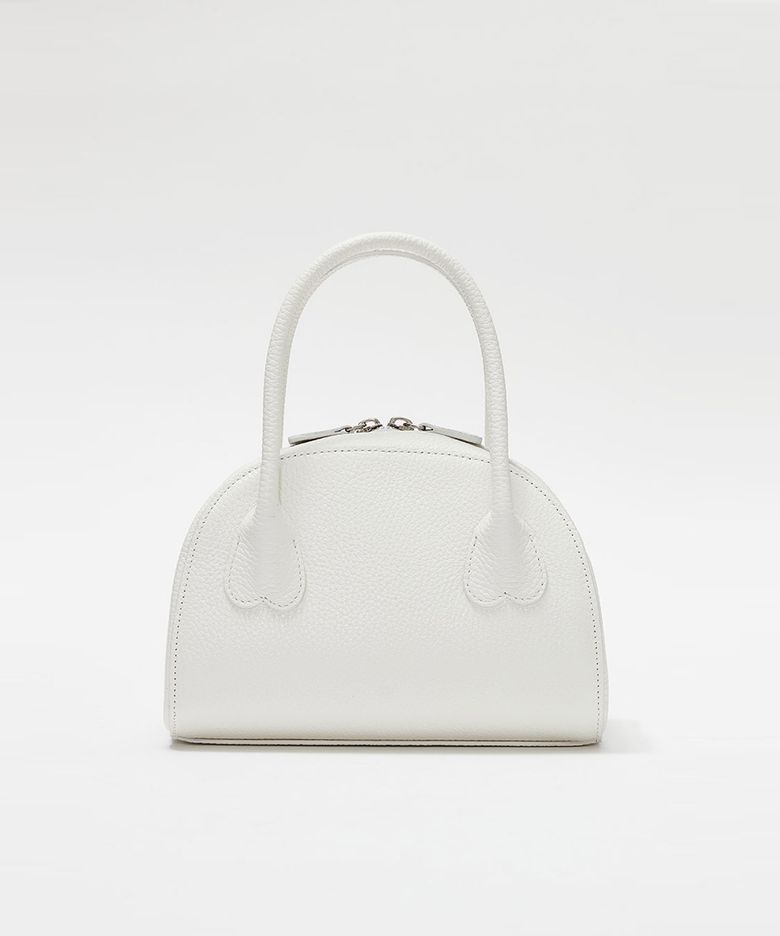 HEART HANDLE SMALL BAG (ivory)