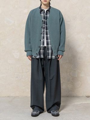 하이 트위스트 코튼 가디건 [민트]