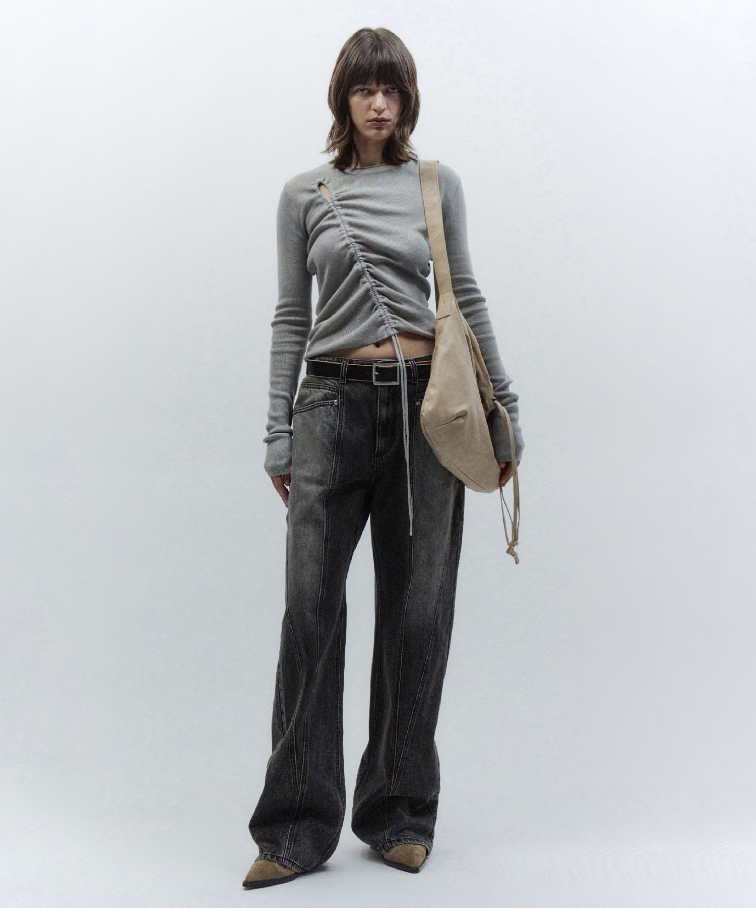 【INSILENCE】W DIVIDED DENIM 3 MUSINSA | INSILENCE WOMEN Divide Denim 3 BLACK