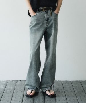 클래식 스트레이트 데님 팬츠 (라이트블루)