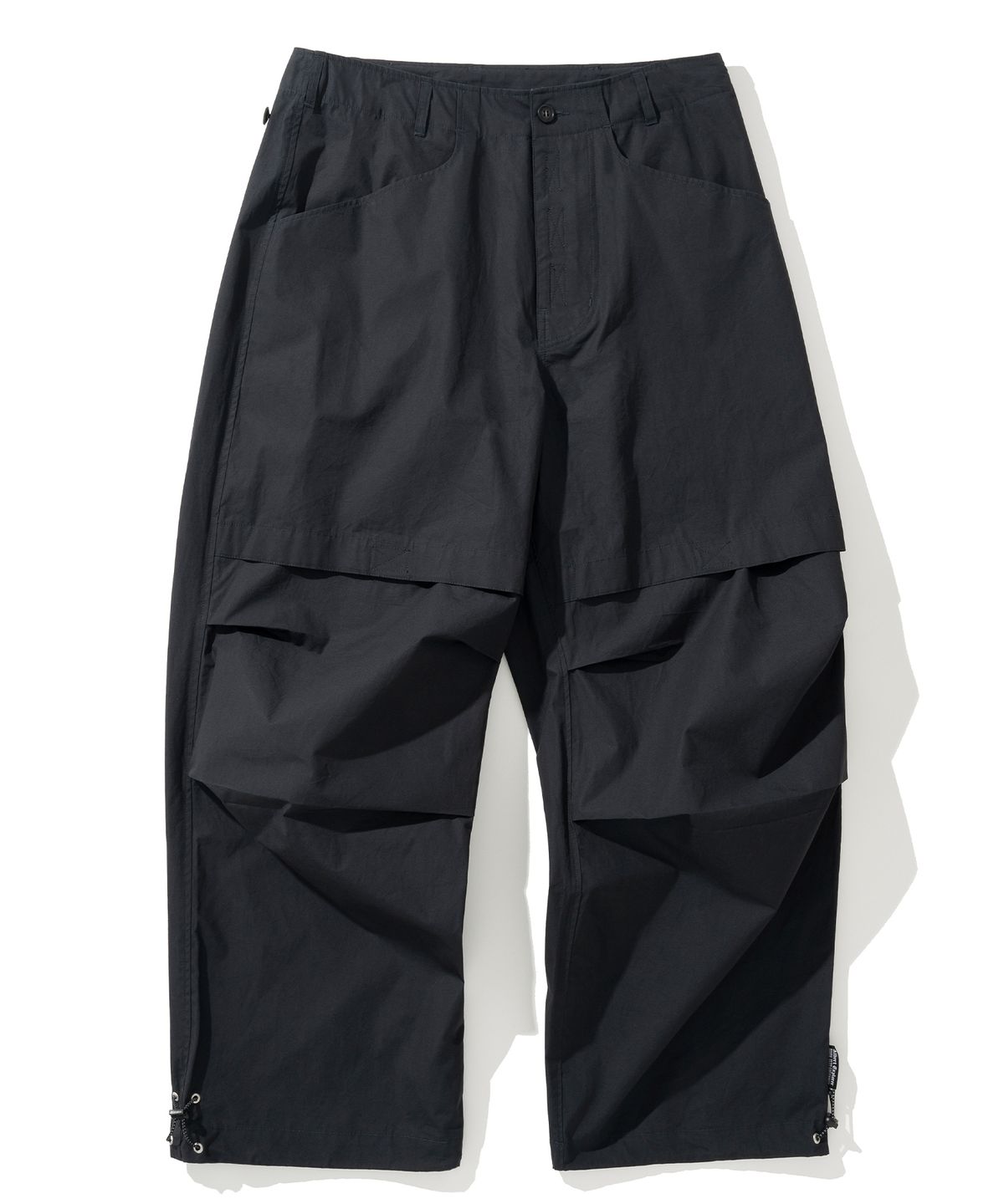 유니폼브릿지(UNIFORM BRIDGE) velcro parachute pants dark navy