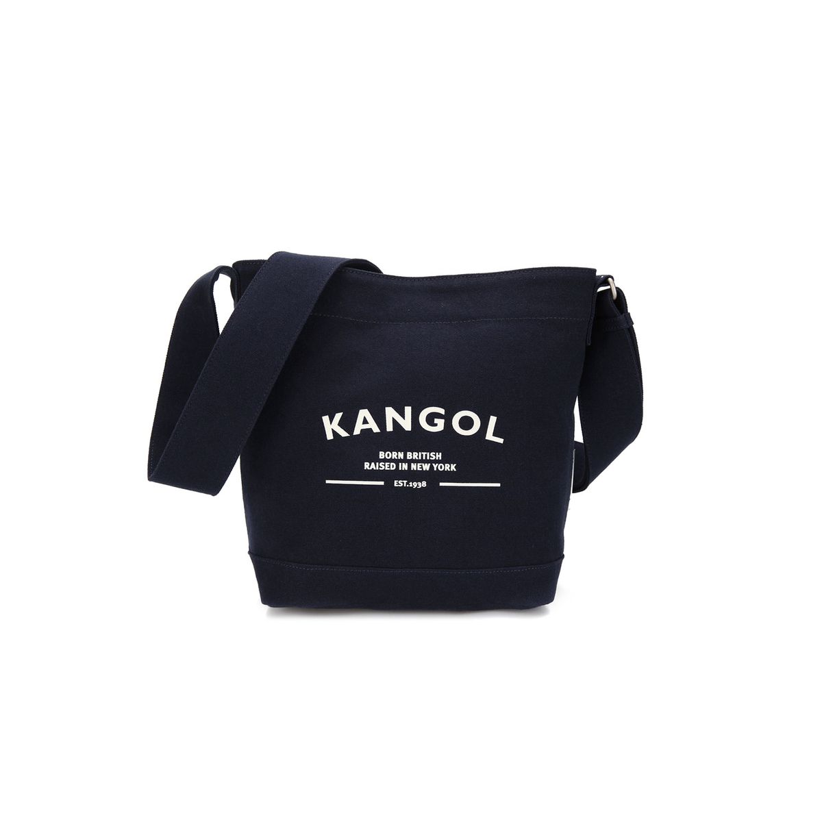 캉골(KANGOL) 바이오 캔버스 크로스백 3298 네이비