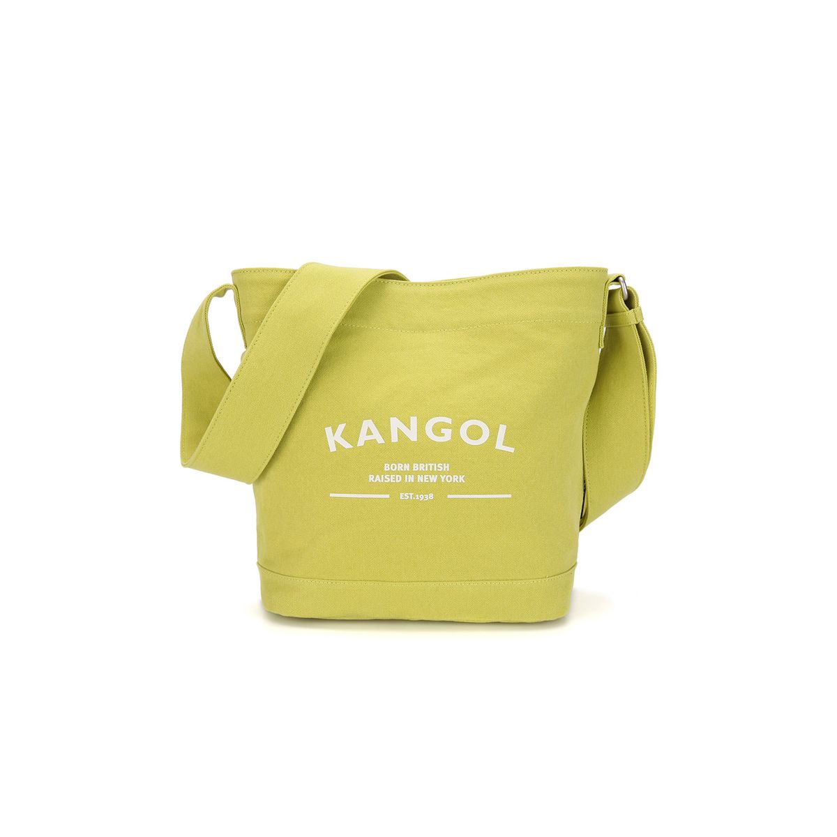 캉골(KANGOL) 바이오 캔버스 크로스백 3298 라이트그린