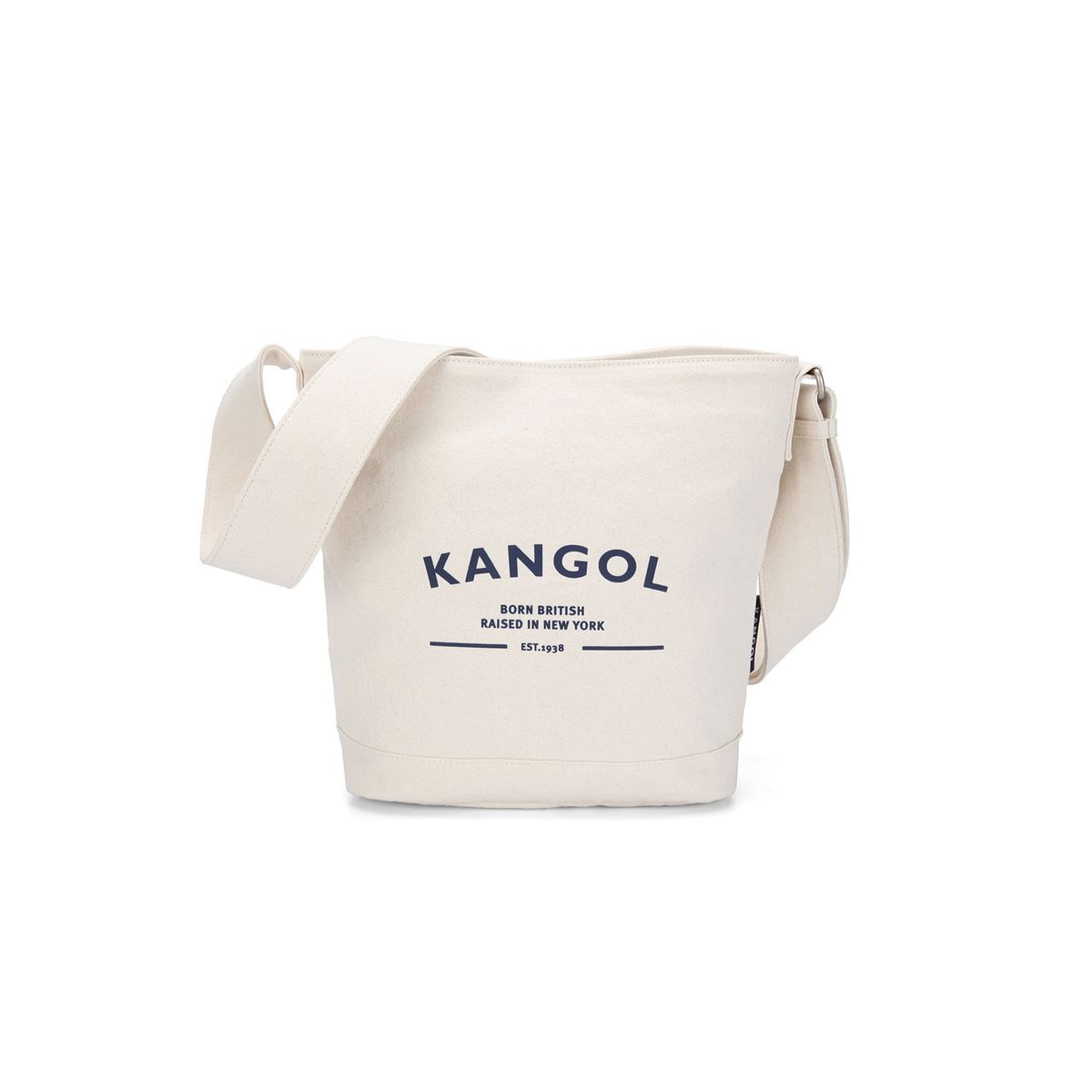 캉골(KANGOL) 바이오 캔버스 크로스백 3298 아이보리