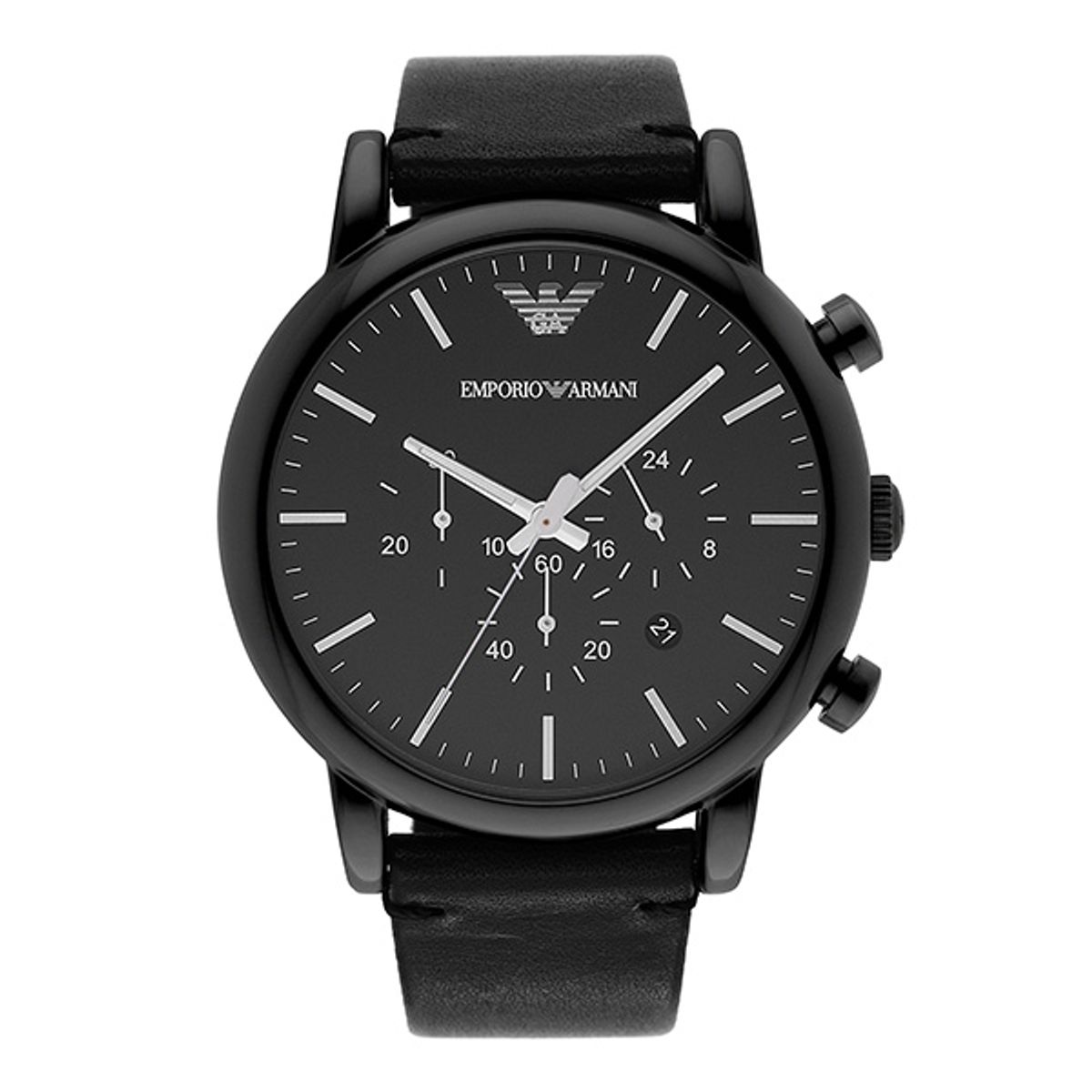 엠포리오 아르마니(EMPORIO ARMANI) AR1918 (Luigi) 루이지 크로노그래프 남성 가죽시계