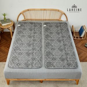 스노우그레이 탄소열선 카본매트 워셔블 양면 전기요 4size