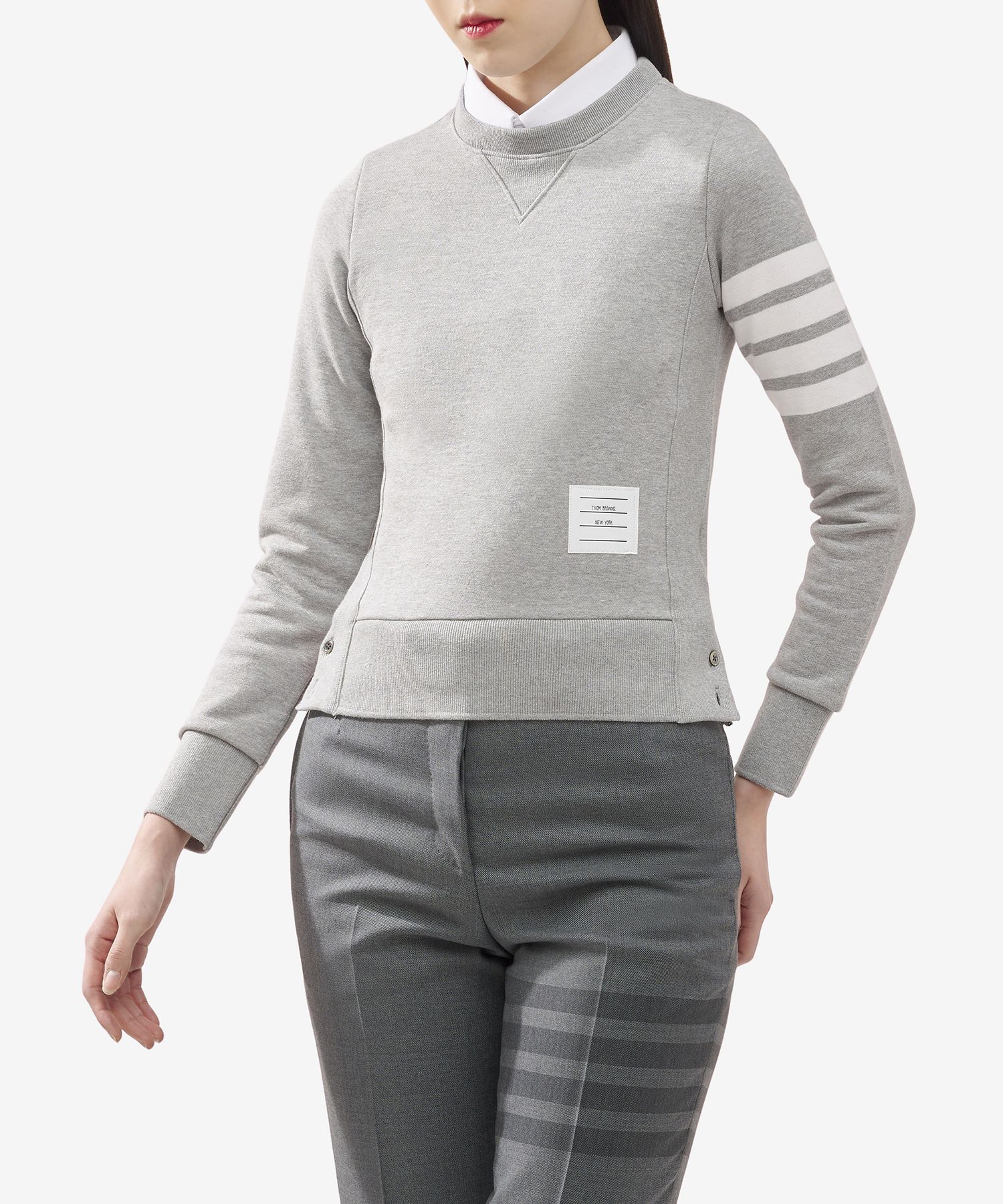 MUSINSA公式 | THOM BROWNE ネイビー ループバッグ ジャージ ニット 