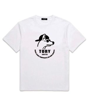 TORY LOGO 반팔 티셔츠 (SS014) 화이트